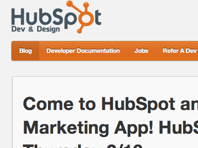 HubSpot Dev Blog