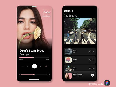 DailyUI #009 Music Player