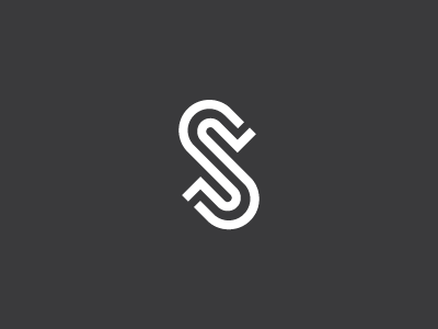 S Lettermark branding identity lettermark logo mark personal s ss