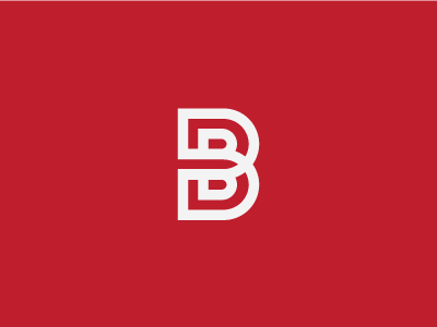 B Lettermark / Logo b brand identity lettermark logo mark