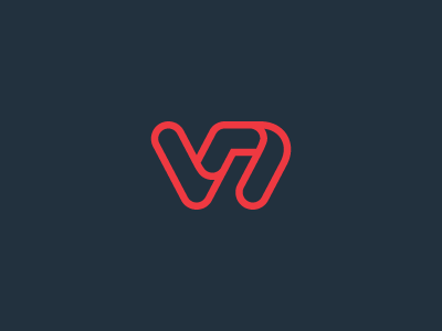 VN Monogram Logo - FOR SALE brand branding for sale identity initial letterform lettermark logo logotype mark monogram personal premade vn