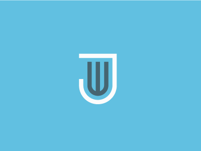 Simple JW Monogram by Setyo on Dribbble