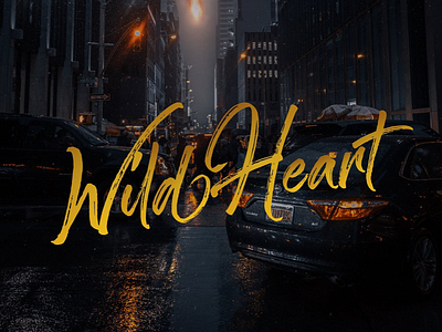 Wild Heart Brush Calligraphy