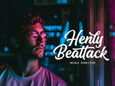 Henly Beattack Lettering Logo