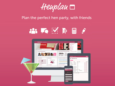 Henplan app app app concept product