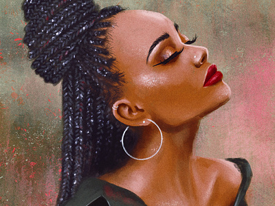 Digital Painting | Milk & Honey