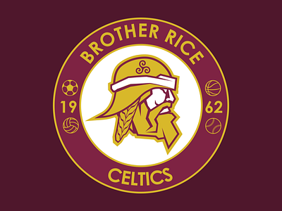Brother Rice Athletics branding graphic design logo
