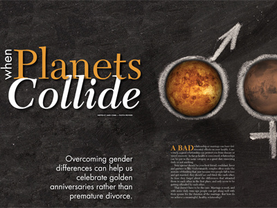 When Planets Collide differences female gender male planets