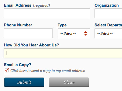 Simple CSS3 Form css3 form