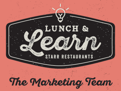 Lunch & Learn creative marketing