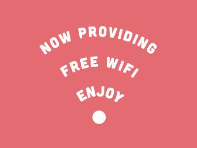 FREE WIFI free wifi