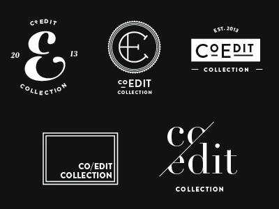 Logo Concepts for Photography Print Site black and white logos
