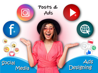 Digital Ads for Social Media business card design digital ad design graphic design logo design post design social media design social media post design