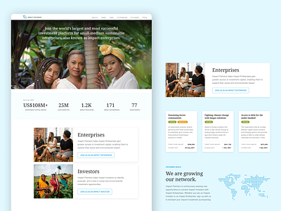 💰 Impact Investment Website and Dashboard