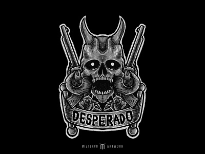 Desperado design graphic design illustration