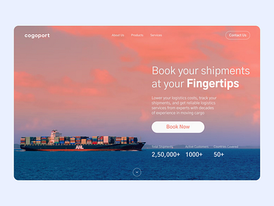 Cogoport Landing Page