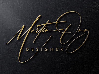 Calligraphy Signature Logo