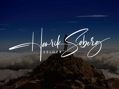 Henrik Søberg Calligraphy Signature Logo