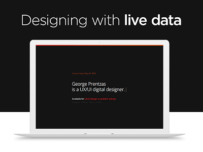 Designing with Live Data