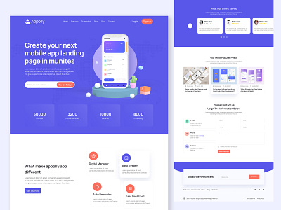 Figma App Landing Page Website