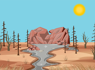 Barren Land illustration