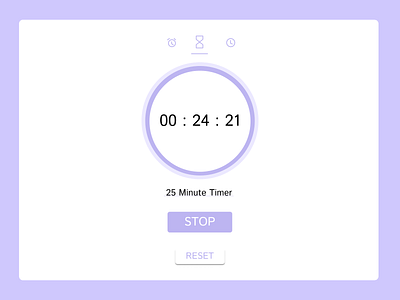 Daily UI Design Challenge "Countdown Timer" design icon illustration ui