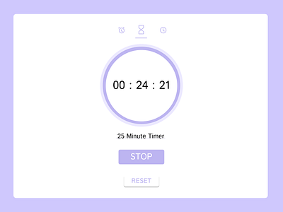 Daily UI Design Challenge "Countdown Timer"