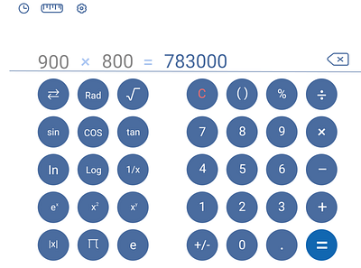 calculator calculator daily ui design