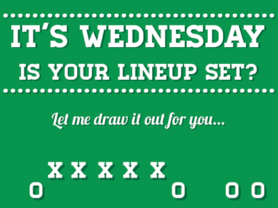 Fantasy Football fantasy football football lineup nfl wednesday