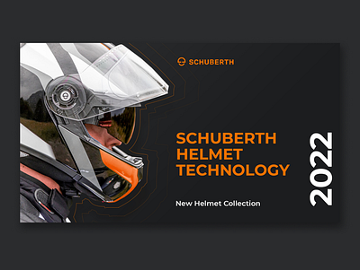 Schuberth Helmet Collection Presentation Concept branding design graphic design logo