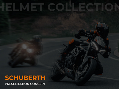 Schuberth Helmet Collection Presentation Concept branding design graphic design logo