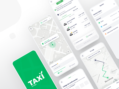 Taxi Ecològic 🍃   - App Redesign