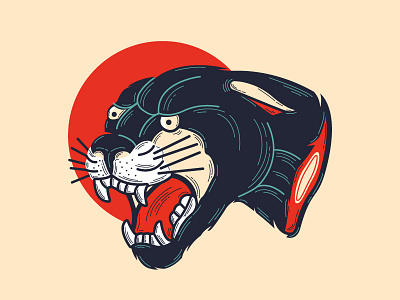 Panther Head - Illustration Exploration