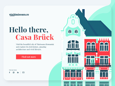 House Bruck - Landing Page Concept