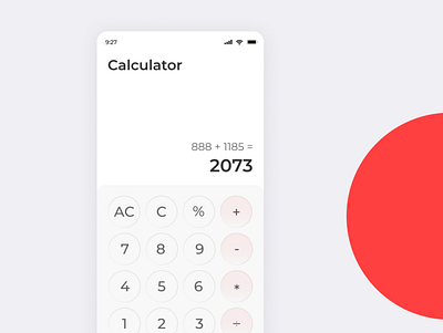 Calculator calculator checkout design illustration mobile design signup page ui ux