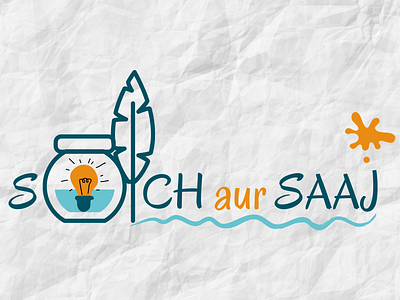 Website Logo Design (Soch aur Saaj) brand design branding canva creative logo design design graphic design icon logo typography