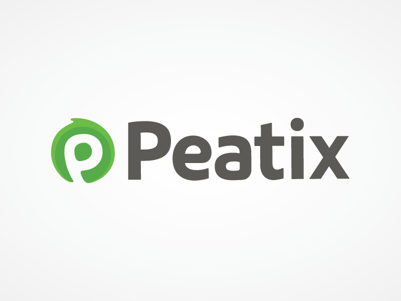 Peatix Rebranding gif logo logotype mark typography