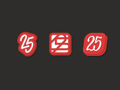 25 Realty - Logo Concepts 25 concepts dropcap for purchase letter logo logo mark marque twenty five twenty five