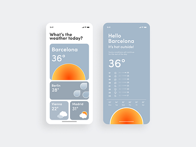 Minimal Weather App