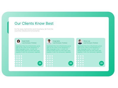 Clients Review branding clients review design landing page review ui webdesign