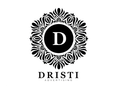 Dristi Advertising - Identity Design best branding design identity intricate logo logotype monogram symbol wordmark