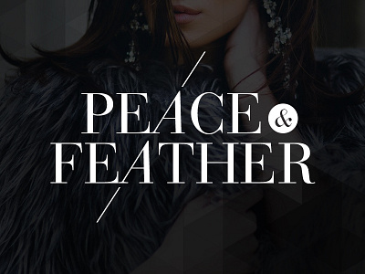Peace & Feather best branding creative icon identity illustration logo logotype strategy typography