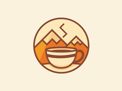 Mountain Coffee coffee mountain vector