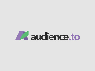 Audience.to Logo app audience branding logo logo design marketing