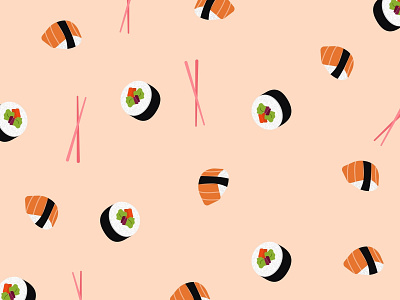 Sushi Pattern