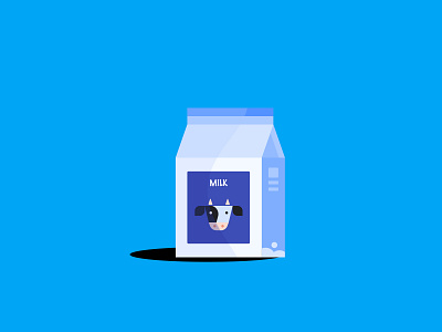 Milk beverage cow design drinks illustration milk