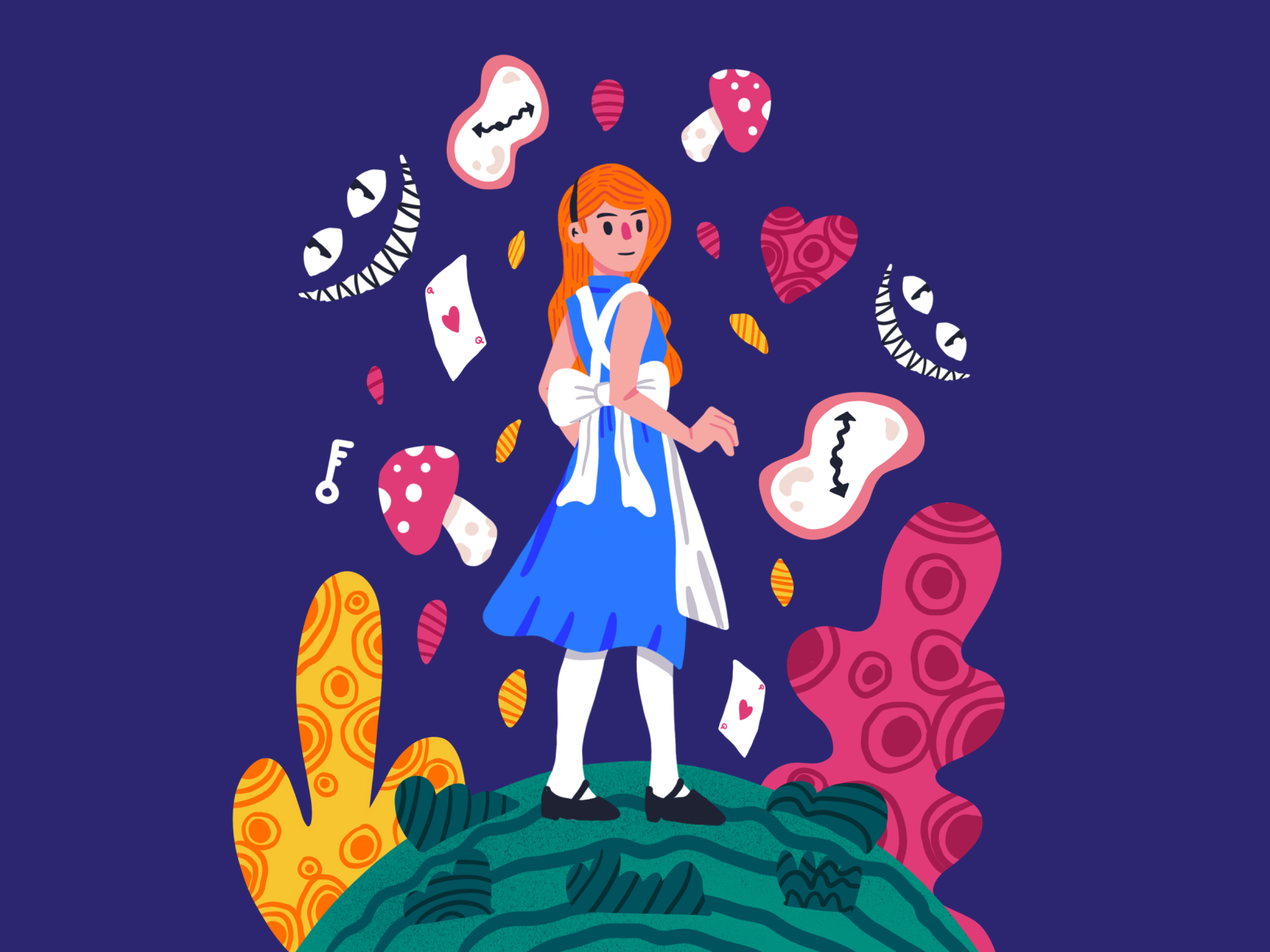 Alice in Wonderland by Alver Hothasi on Dribbble