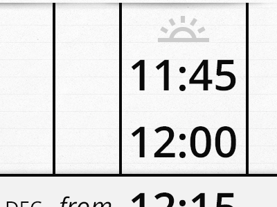 Sunrise bw icon lines open sans sun sunrise timepicker