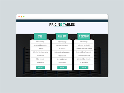 Pricing Table