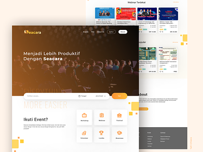 Seacara – Event Finder Website